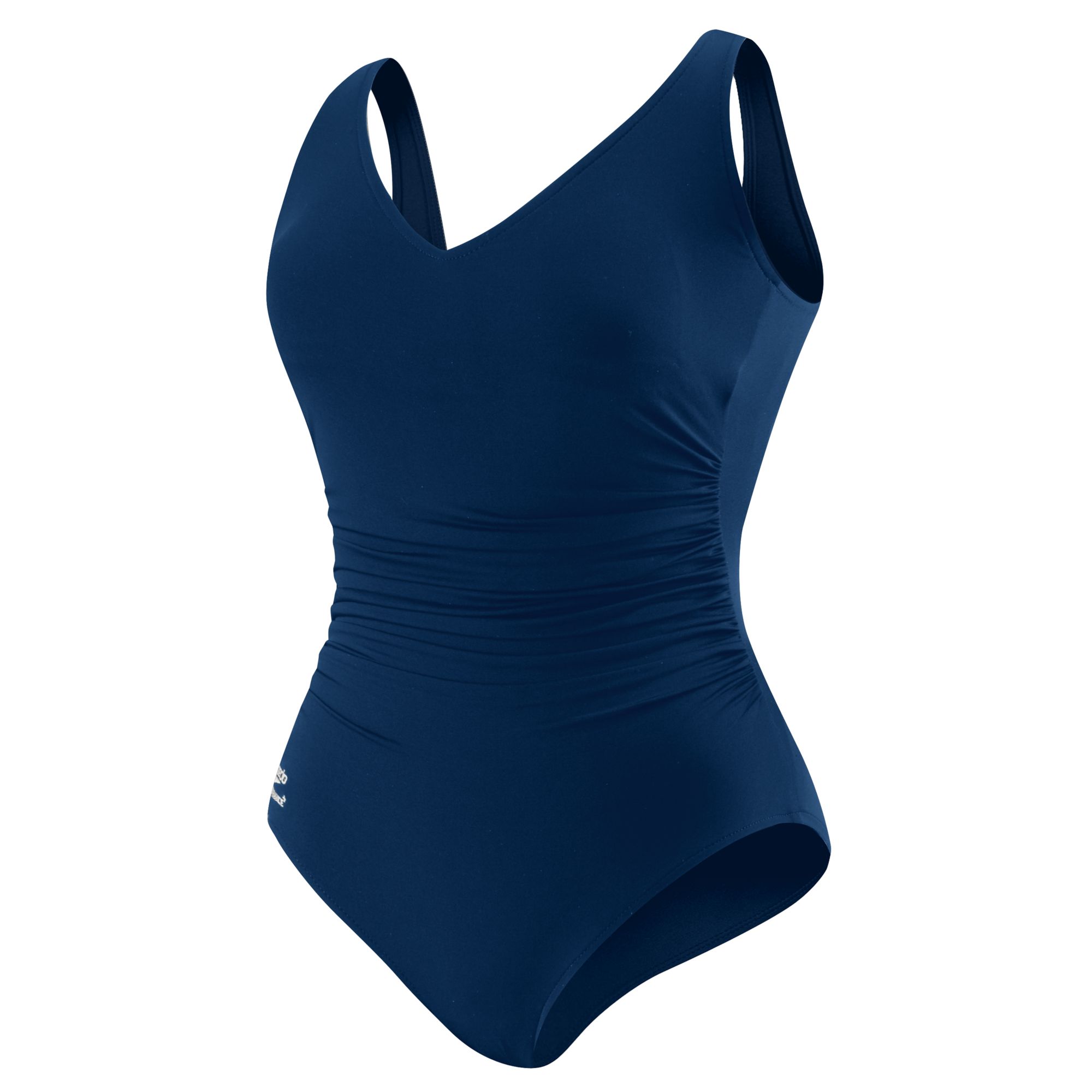 Side Shirred Tank Plus Size (2024) Speedo Endurance+ Swimsuit eBay