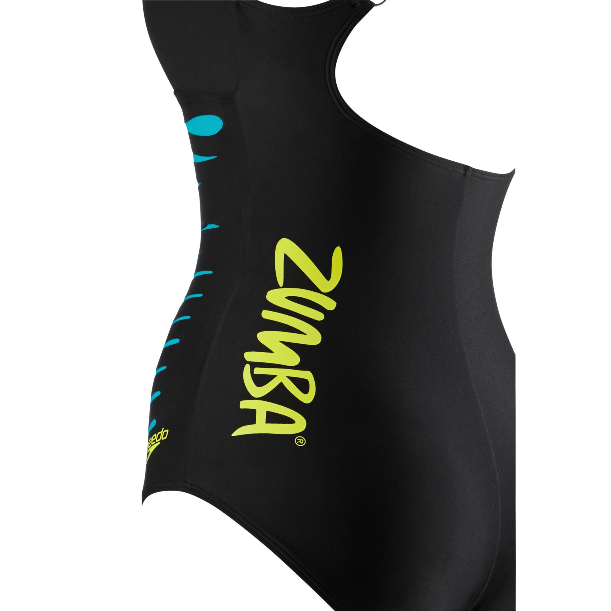 Speedo Aqua Zumba SlashORama Crossback Swimsuit eBay