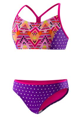 GIRLS DIAMOND GEO SPLICE 2-PC (7-16)