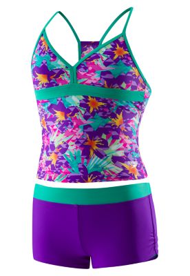 GIRLS JUNGLE FLORAL 2-PC (7-16)