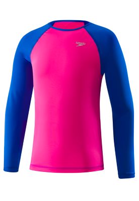 GIRLS LONG SLEEVE RASH GUARD (7-16)