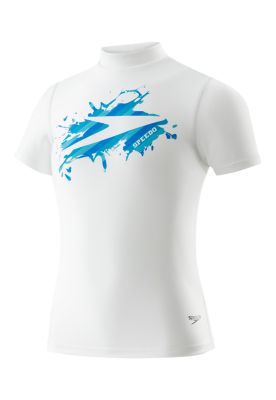 SPLATTER BOOM SHORT SLEEVE SWIM TEE