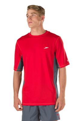 speedo short sleeve easy swim tee