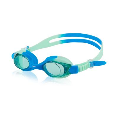 Speedo Kids Glide Blue Cobalt Swim Goggles With Comfy Bungee Strap Ages 3-8 L131 for sale online 