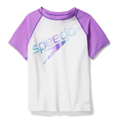 speedo rash guard short sleeve