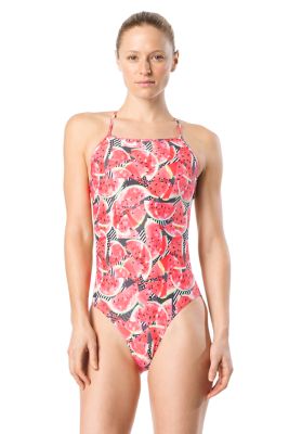 speedo tie back one piece