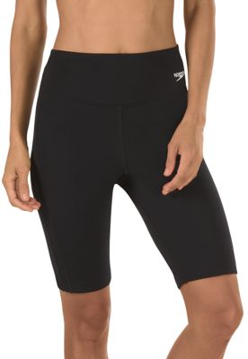Speedo USA  Unisex Women's Jammer -  Endurance+ Fitness : Black: Endurance+ fabric 10'' inseam Fabric: 50% Polyester/50% PBT