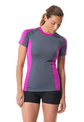 speedo rash guard short sleeve