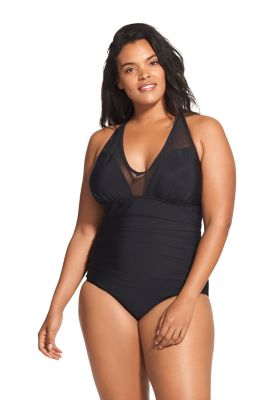 speedo tummy control swimsuit