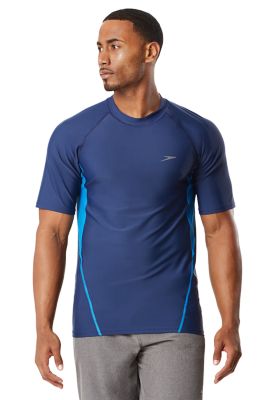 speedo rash guard short sleeve