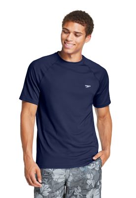speedo swim shirt mens