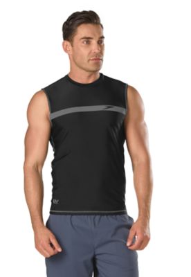 speedo rash guard mens