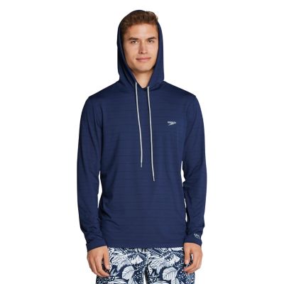 mens hooded swim shirt